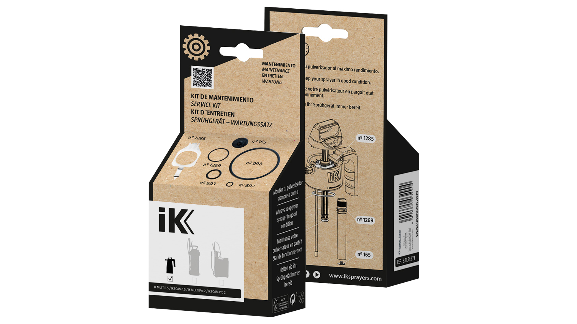 iK® service kit Multi 1.5 - PRO 2 / Foam 1.5 - PRO 2