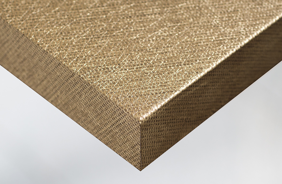 Interieurfolie Textiel AL13 - Gold Metal Weaving - Afbeelding 2