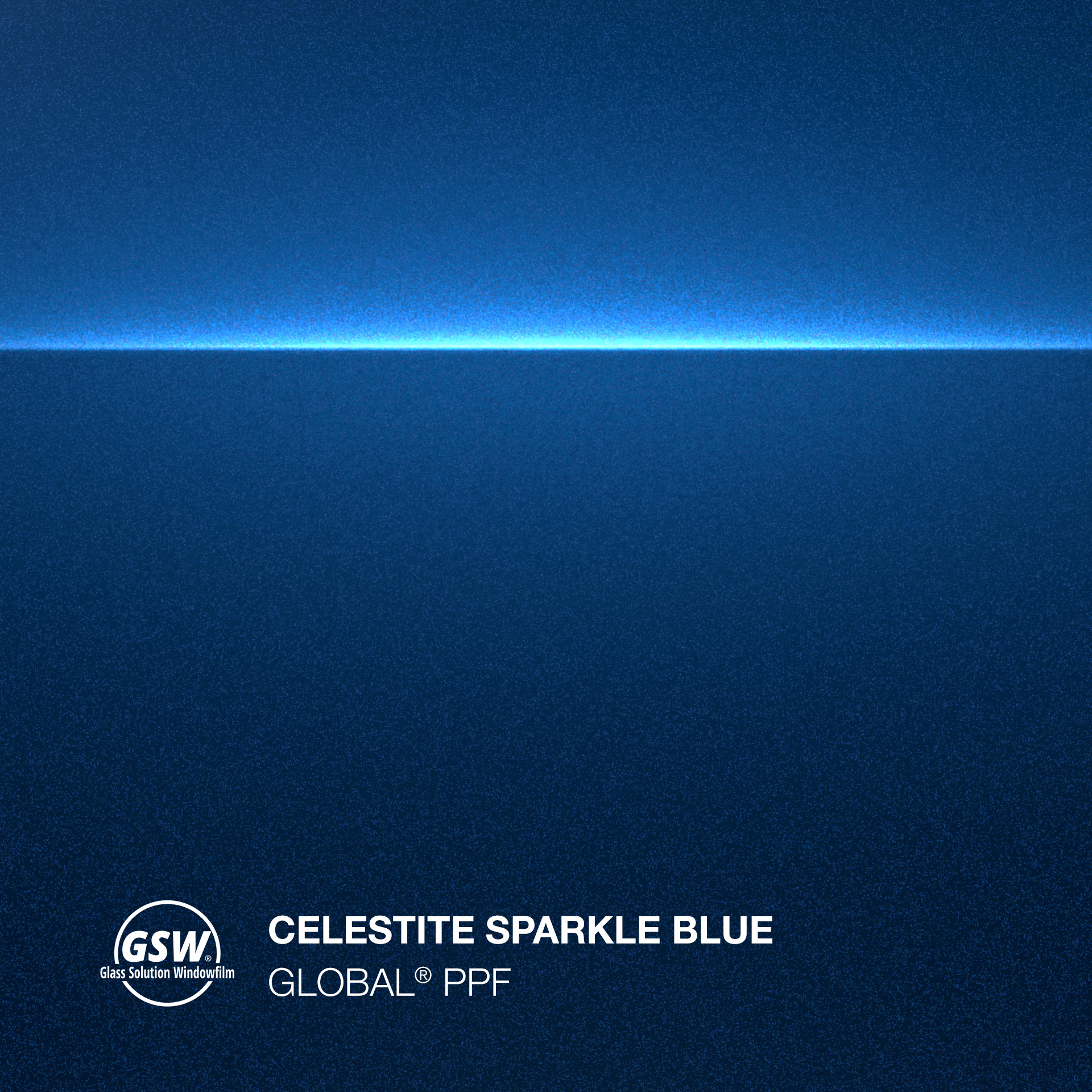 Global® PPF Celestite Sparkle Blue