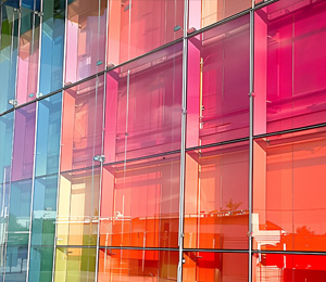 GSW Kleur raamfolie gevel - square
