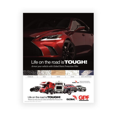 Global® Wall Poster It's Tough 55 x 70 cm