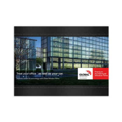 Global® Poster Architectural Office incl lijst 73 cm x 53 cm