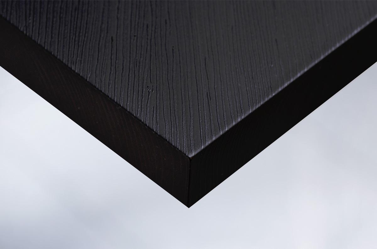 Interieurfolie Hout J02 - Rich black - Afbeelding 2