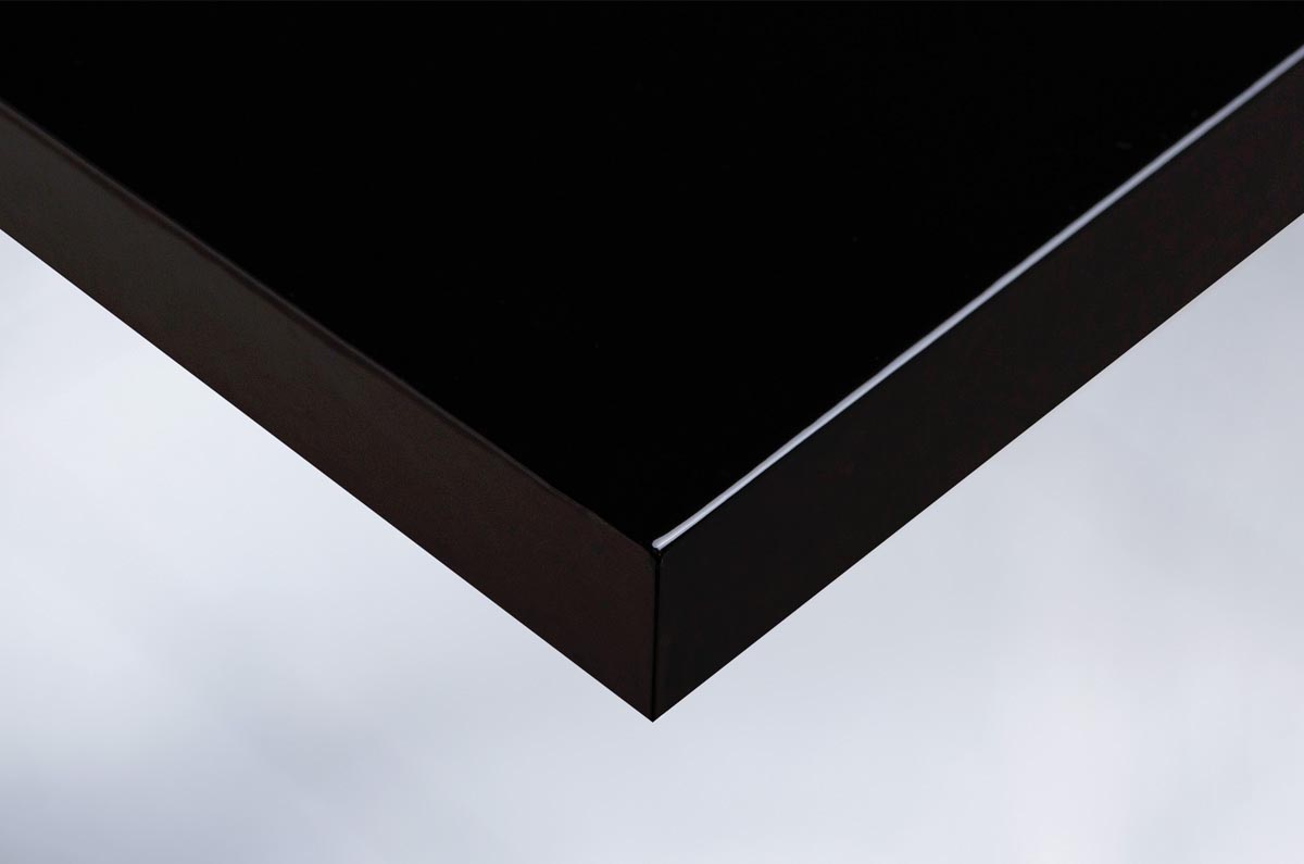 GSW® Interieurfolie effen J05 - Lacquered Black - Afbeelding 2