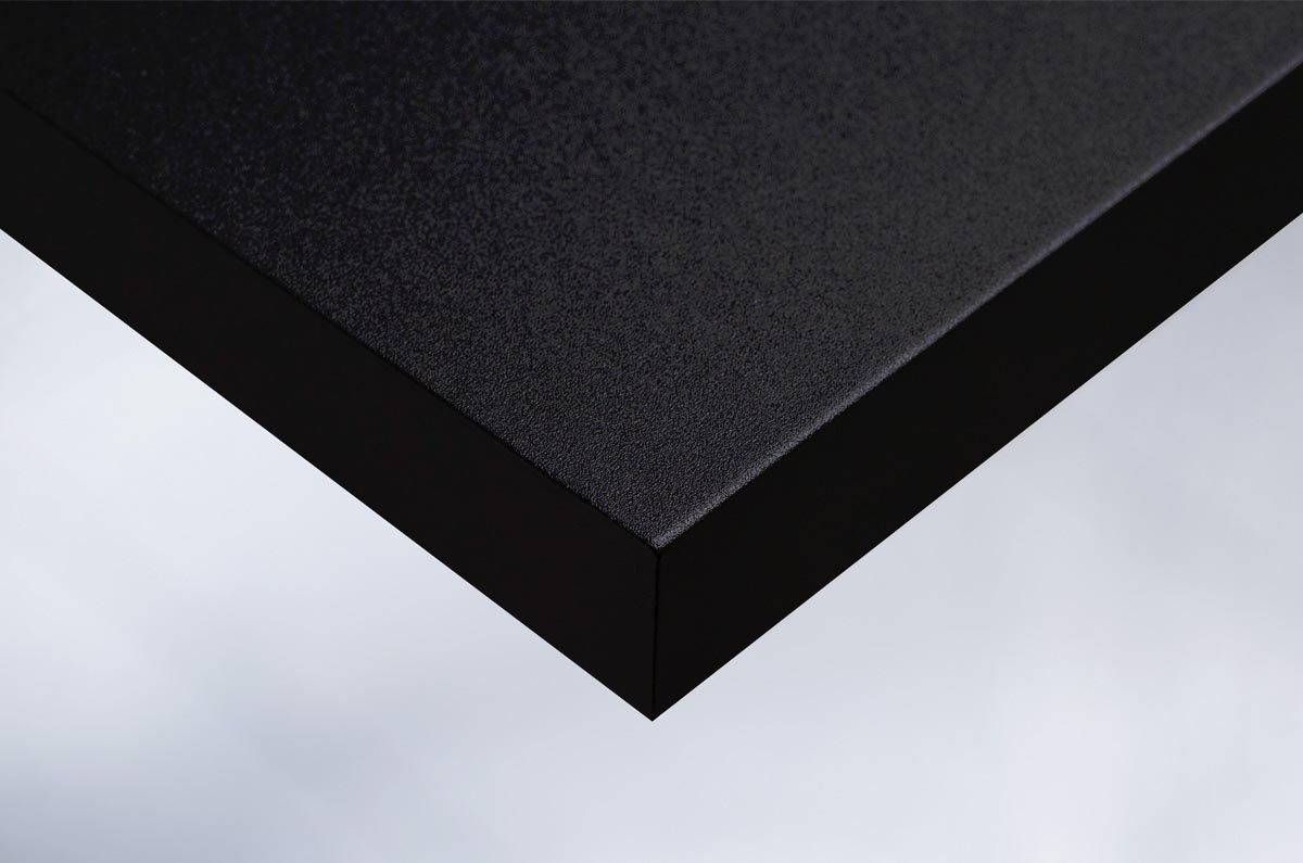 GSW® Interieurfolie effen K01 - Black Mat - Afbeelding 2