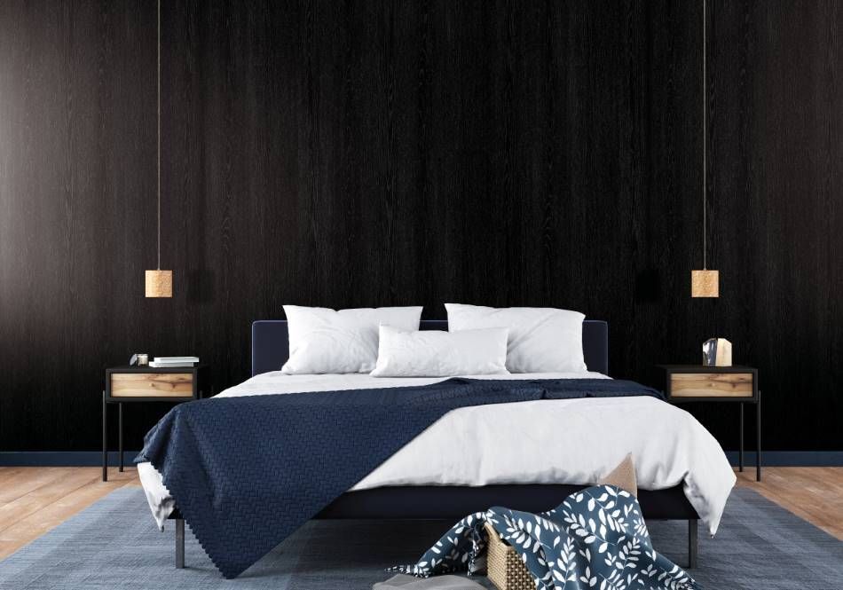 Interieurfolie Hout J02 - Rich black - Afbeelding 5