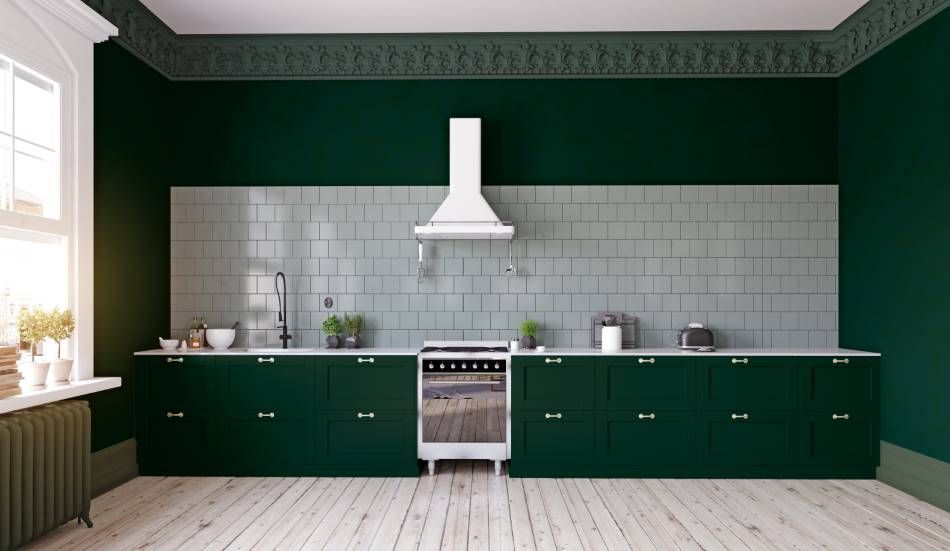 GSW® Interieurfolie effen NF13 - Deep Green - Afbeelding 2