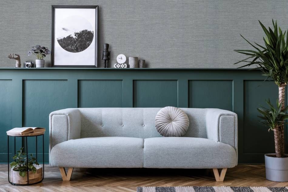 Interieurfolie Textiel NG10 - Mini Chevron Grey - Afbeelding 2