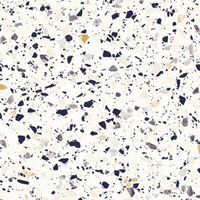 Interieurfolie Marmer NH10 - Terazzo mixed blue