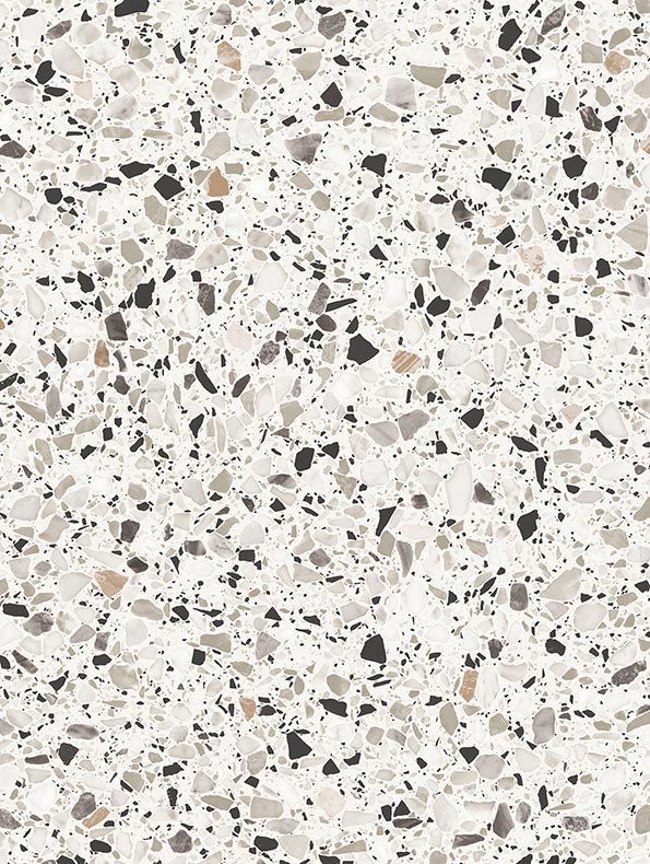 Interieurfolie Marmer NH43 - Terazzo mixed black