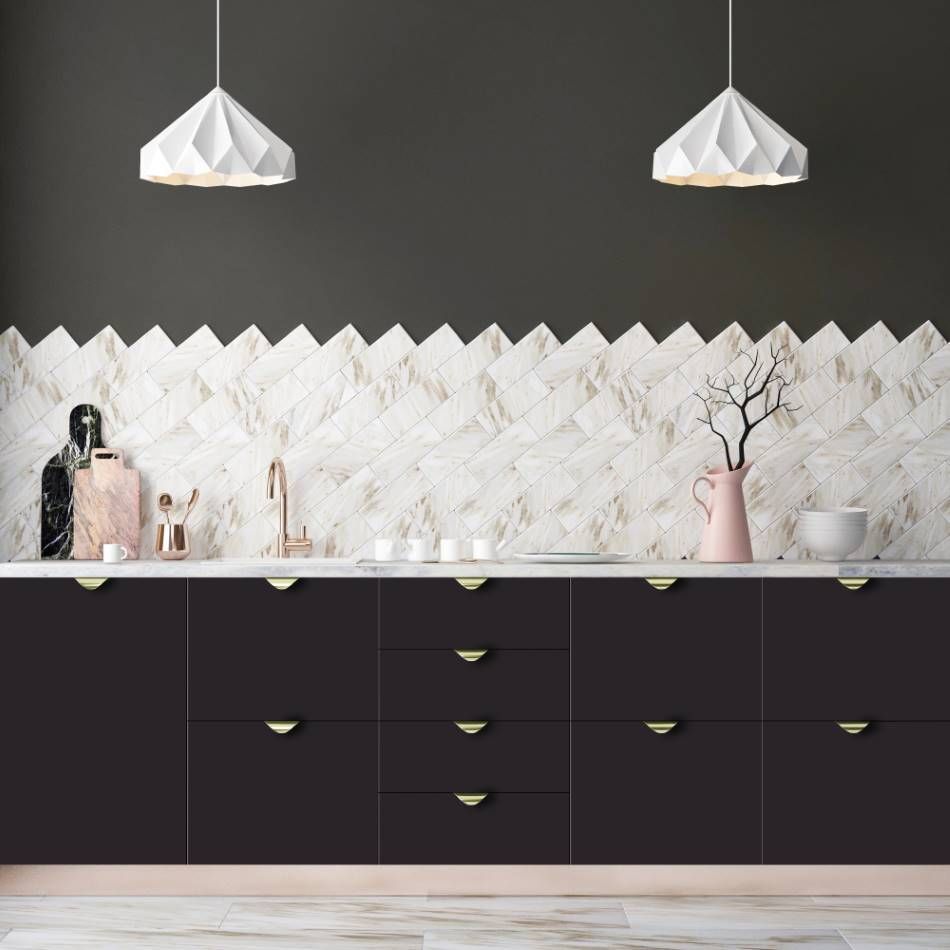GSW® Interieurfolie effen RM29 - Onyx - Afbeelding 3